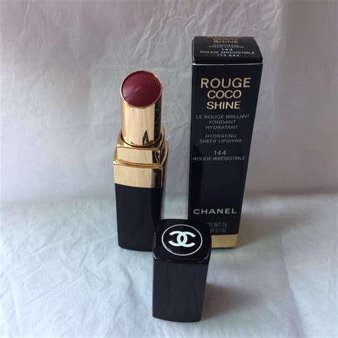 chanel coco rouge shine rouge irrestible|Chanel Rouge Coco shine review.